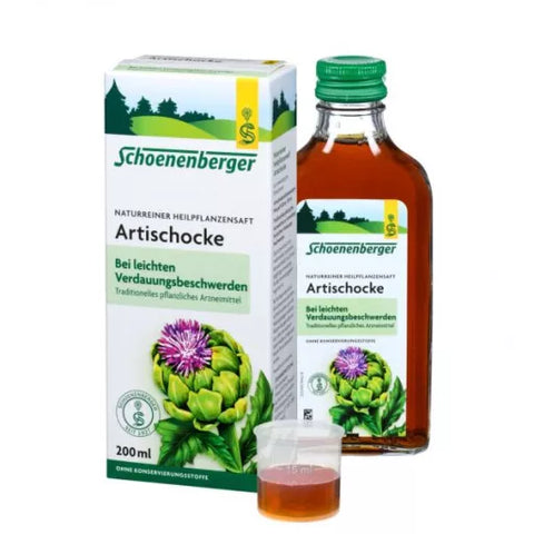 Heilpflanzensaft Artischocke 200ml vegan