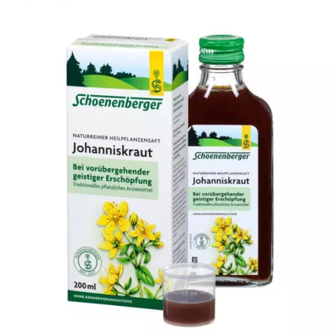 Heilpflanzensaft Johanniskraut 200ml vegan