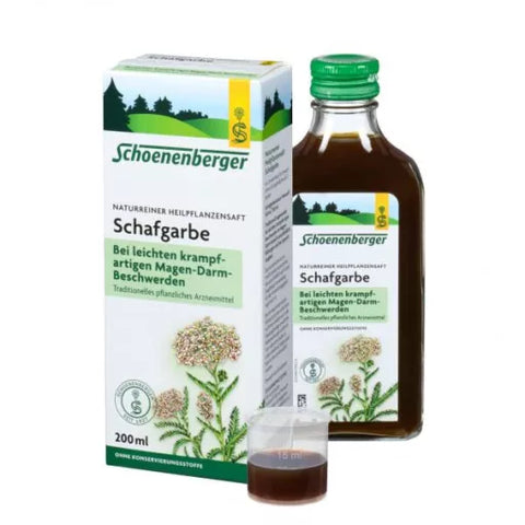 Heilpflanzensaft Schafgarbe naturrein 200ml vegan