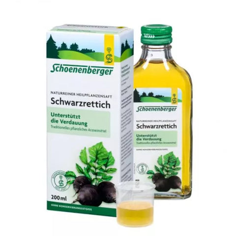 Heilpflanzensaft Schwarzrettich 200ml vegan