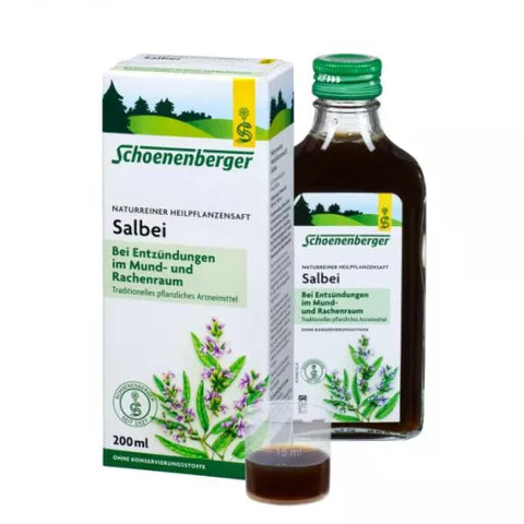 Heilpflanzensaft Salbei Saft 200ml vegan
