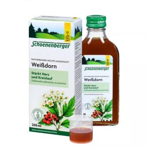 Heilpflanzensaft Weißdorn Saft 200ml vegan