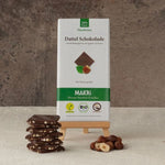 1 Tafel MAKRi Dattel Schokolade - Haselnuss 56%